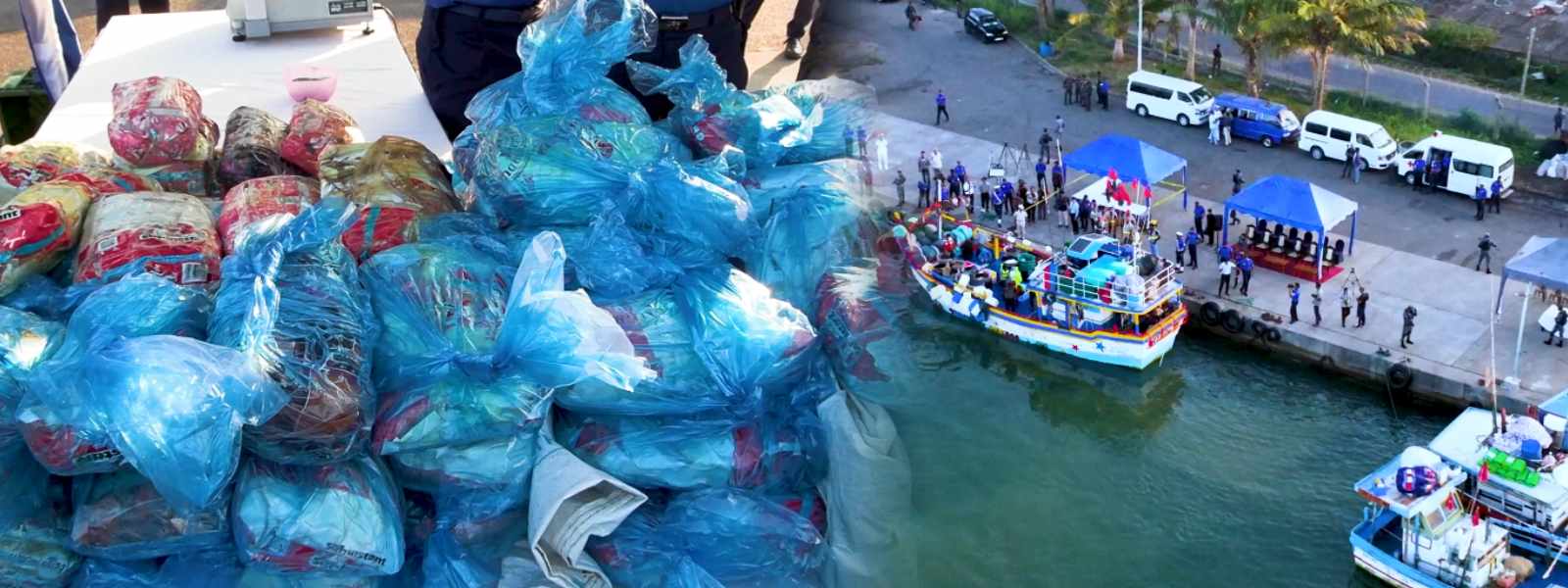 දකුණු මුහුදෙන් හමුවූ මත්ද්‍රව්‍ය වලට මොකද වෙන්නේ?